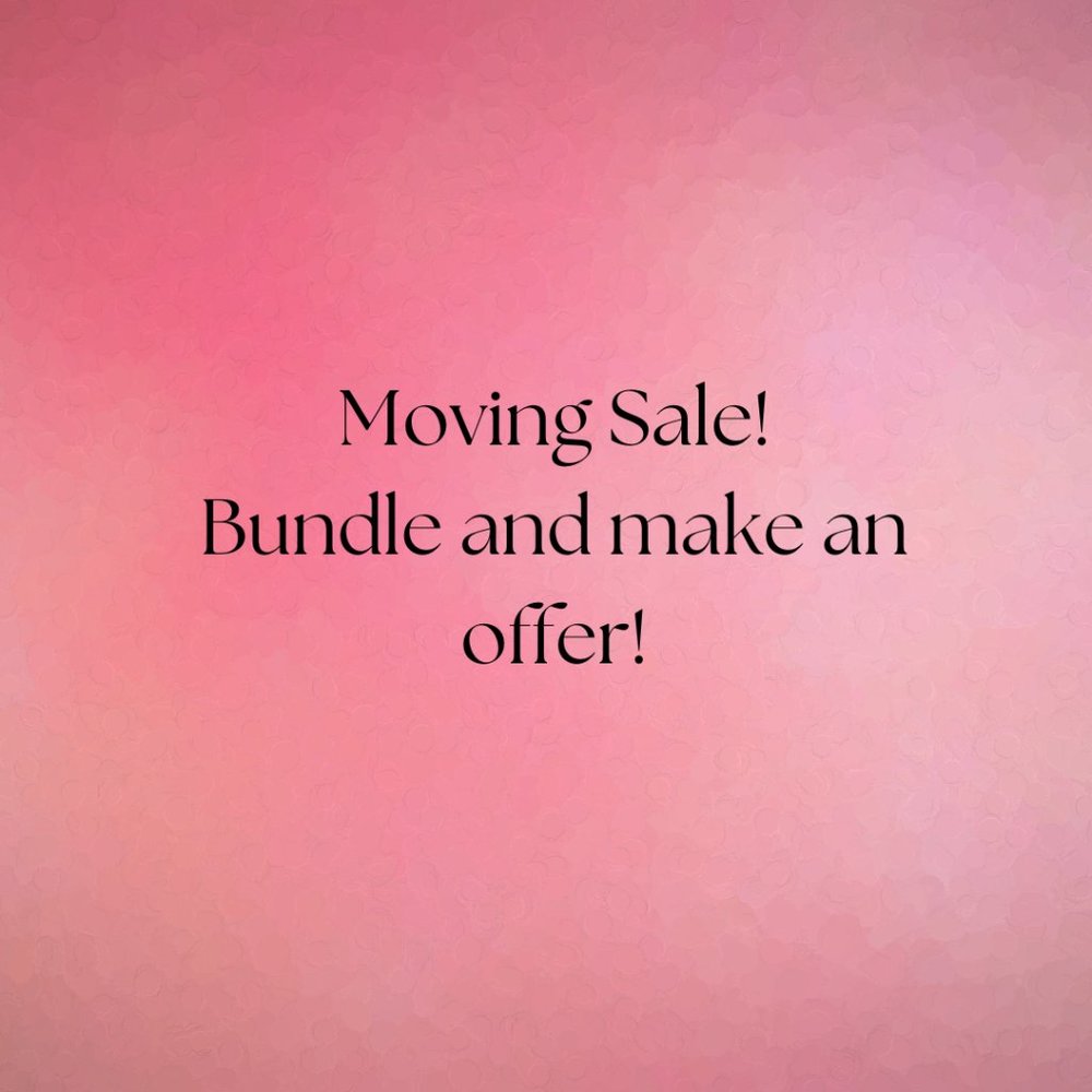 Moving Sale